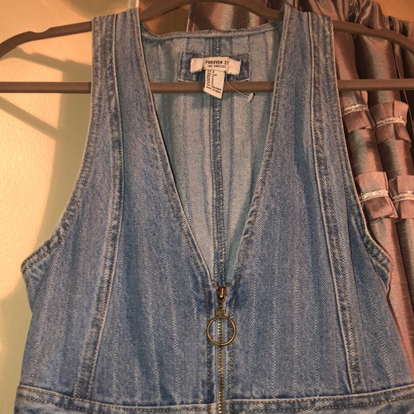 Jean zip up dress - Picture 4 of 7
